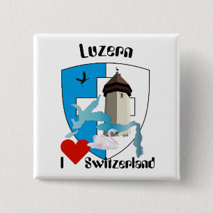 Luzern Schweiz Suisse Svizzera Schweiz Buttons