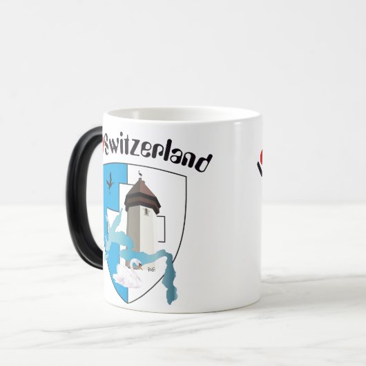 Luzern Schweiz Tasse (Vorderseite Links)