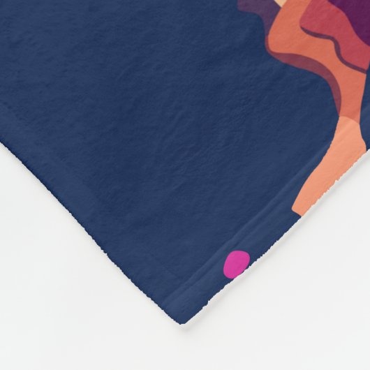 Luzern Schweiz Tourismus Vintag Fleecedecke (Ecke)