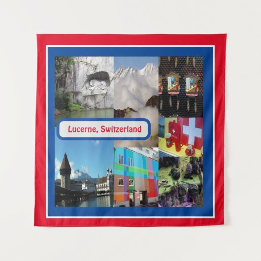 Luzern, Schweiz Wandteppich (Vorderseite)