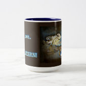 LUZERN Vintag Grunge - Kaffee-, Tee-Tasse Zweifarbige Tasse (Mittel)