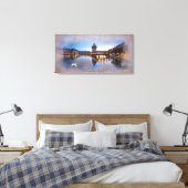 Luzern - Wrapped Canvas Leinwanddruck (Insitu (Schlafzimmer))