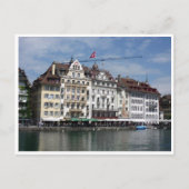 Luzernblau Postkarte (Vorderseite)