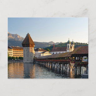 Luzerne Covered Bridge Postkarte