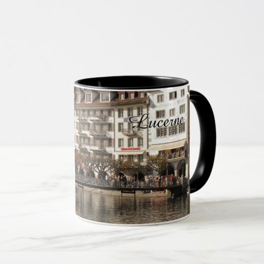 Luzerne die Schweiz Tasse (VorderseiteRechts)