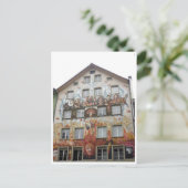 Luzerne gemalt postkarte (Stehend Vorderseite)