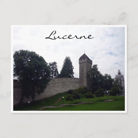 Luzerne-Mauern Postkarte (Vorderseite)