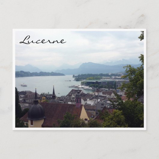 Luzernenvista Postkarte (Vorderseite)