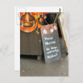 Luzerner Altstadt - Werbung Hot kastanien Postkarte (Vorne/Hinten)