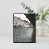 Luzerner Aussichtsbrücke Postkarte (Stehend Vorderseite)