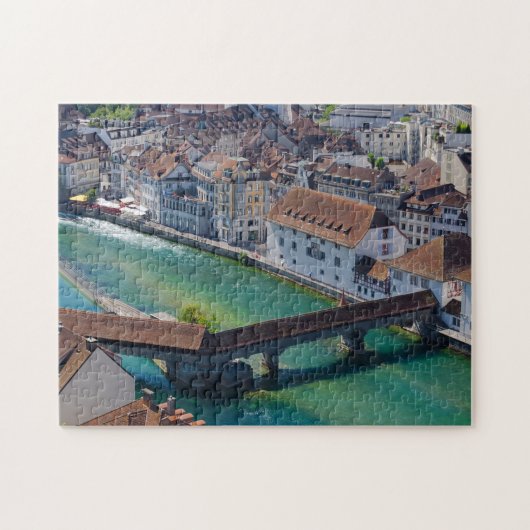 Luzerner Brücke Jigsaw Puzzle (Horizontal)