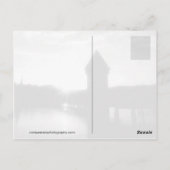 Luzerner Schweiz am frühen Morgen Postkarte (Rückseite)