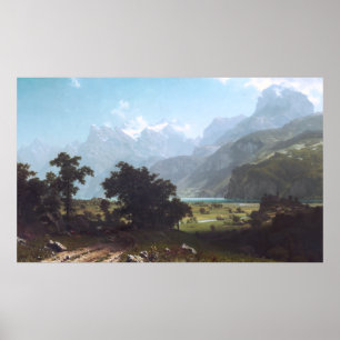 Luzerner See - Albert Bierstadt Poster