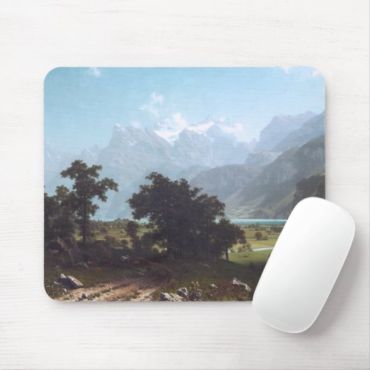 Luzerner See Mousepad (Mit Mouse)