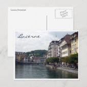 Luzernerreu Postkarte (Vorne/Hinten)