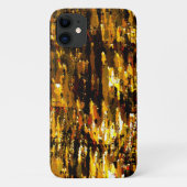 Luzes foscas de vela sob uma placa de gelo Case-Mate iPhone hülle (Rückseite)