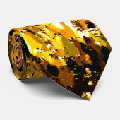 Luzes foscas de vela sob uma placa de gelo krawatte (Gerollt)