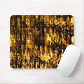 Luzes foscas de vela sob uma placa de gelo mousepad (Mit Mouse)