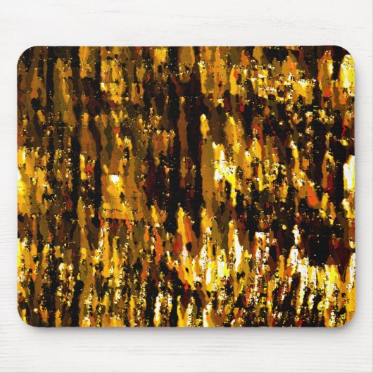 Luzes foscas de vela sob uma placa de gelo mousepad (Vorne)