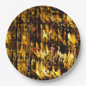 Luzes foscas de vela sob uma placa de gelo pappteller (Vorderseite)