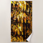 Luzes foscas de vela sob uma placa de gelo strandtuch (Vorderseite)