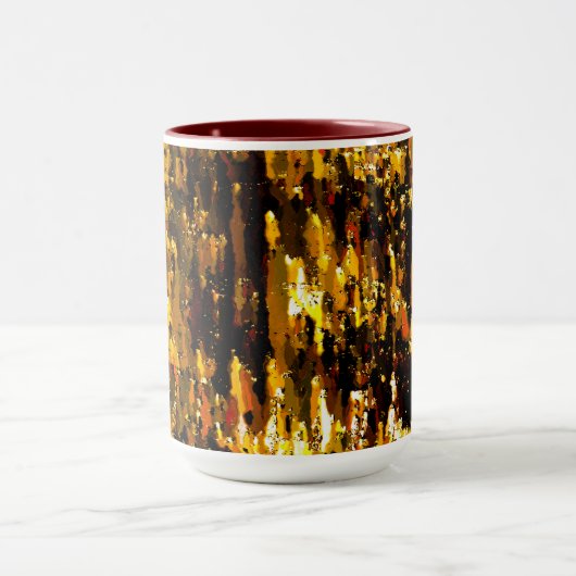 Luzes foscas de vela sob uma placa de gelo tasse (Zentrum)