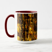 Luzes foscas de vela sob uma placa de gelo tasse (Links)