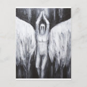 Luzifer der Morgenstern, der in den Abgrund abstei Postkarte (Vorderseite)