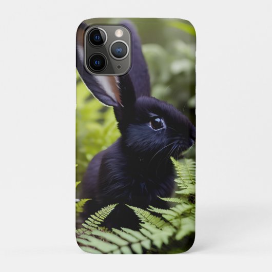 Luzifer der Schwarze Hase: Ein dunkles Bündel Misc Case-Mate iPhone Hülle (Rückseite)
