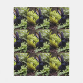 Luzifer der Schwarze Hase: Ein dunkles Bündel Misc Fleecedecke (Vorderseite)