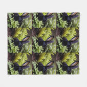 Luzifer der Schwarze Hase: Ein dunkles Bündel Misc Fleecedecke (Vorderseite (Horizontal))