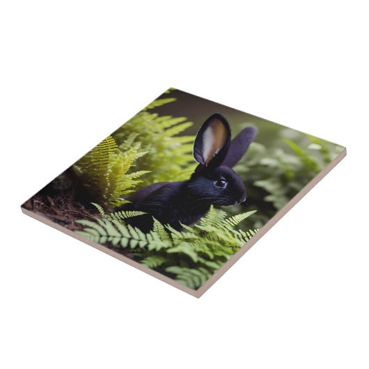 Luzifer der Schwarze Hase: Ein dunkles Bündel Misc Fliese (Seite)