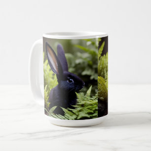 Luzifer der Schwarze Hase: Ein dunkles Bündel Misc Kaffeetasse
