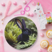 Luzifer der Schwarze Hase: Ein dunkles Bündel Misc Pappteller (Party)