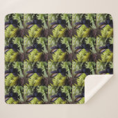 Luzifer der Schwarze Hase: Ein dunkles Bündel Misc Sherpadecke (Vorderseite (Horizontal))