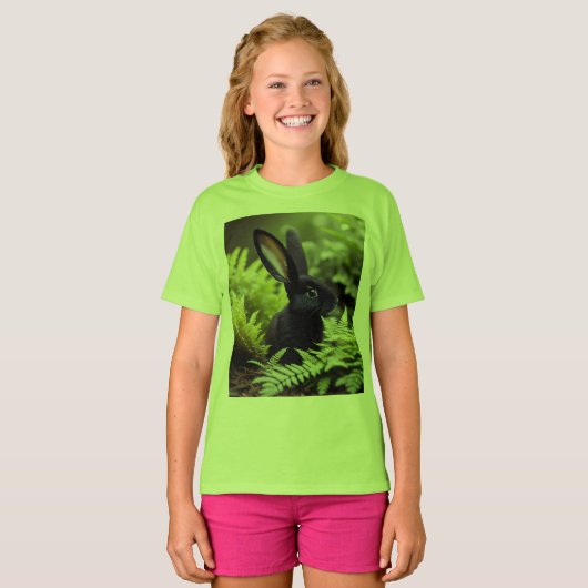 Luzifer der Schwarze Hase: Ein dunkles Bündel Misc T-Shirt (Vorne ganz)