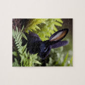 Luzifer der Schwarze Hase: Ein dunkles Mischief Bu Puzzle (Horizontal)