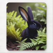 Luzifer der Schwarze Kleine Hase, Mousepad (Vorne)
