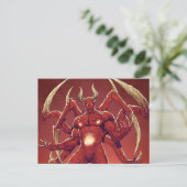 Luzifer der Teufel, der Prinz der Finsternis, Sata Postkarte (Stehend Vorderseite)