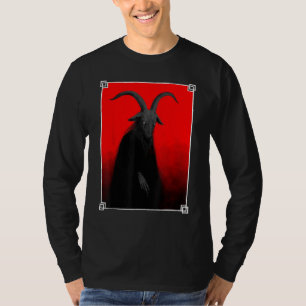 Luzifer Lichtträger Satan Lux Okkult Baphomet Goa T-Shirt