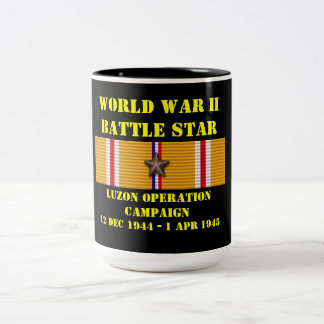 Luzon Operation Kampagne Zweifarbige Tasse