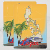 Luzon Philippines Reiseposter (Vorne/Hinten)