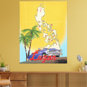 Luzon Philippines Reiseposter Leinwanddruck (Insitu (Wohnzimmer))
