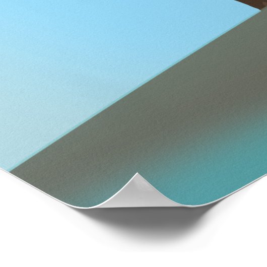 Luzon Philippines Reiseposter Poster (Ecke)