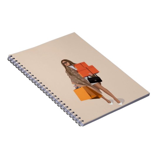 LV Girl Notebook Notizblock (Rechte Seite)