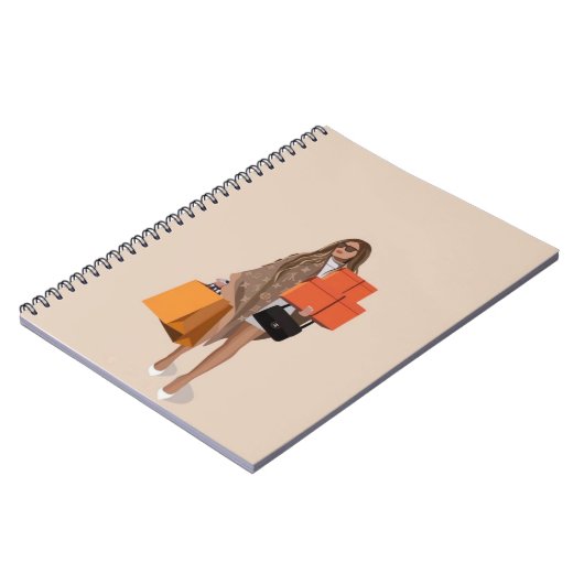 LV Girl Notebook Notizblock (Linke Seite)