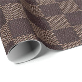 LV inspiriert Packpapier (Rolleneckpunkt)