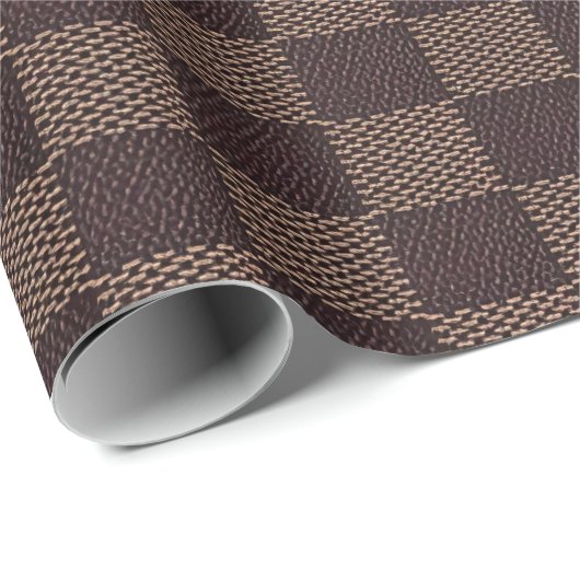 LV inspiriert Packpapier (Rolleneckpunkt)