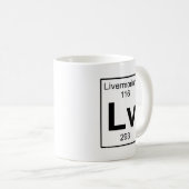 Lv - Livermorium Kaffeetasse (VorderseiteRechts)