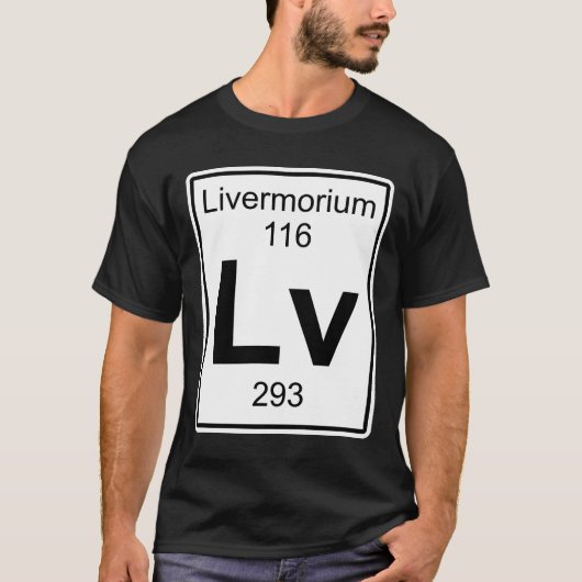 Lv - Livermorium T-Shirt (Vorderseite)